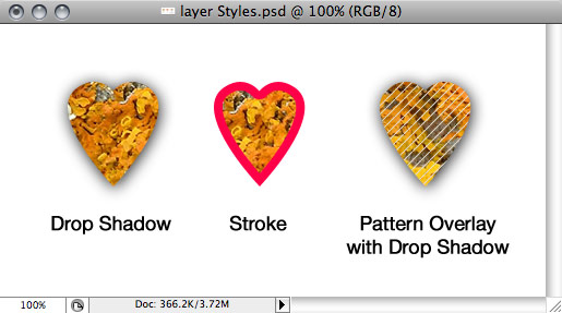 Layer Styles and Clipping Masks