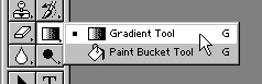 The gradient tool