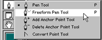 Selecting the Freeform Pen tool