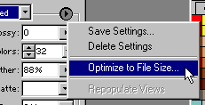Optimize to File Size option
